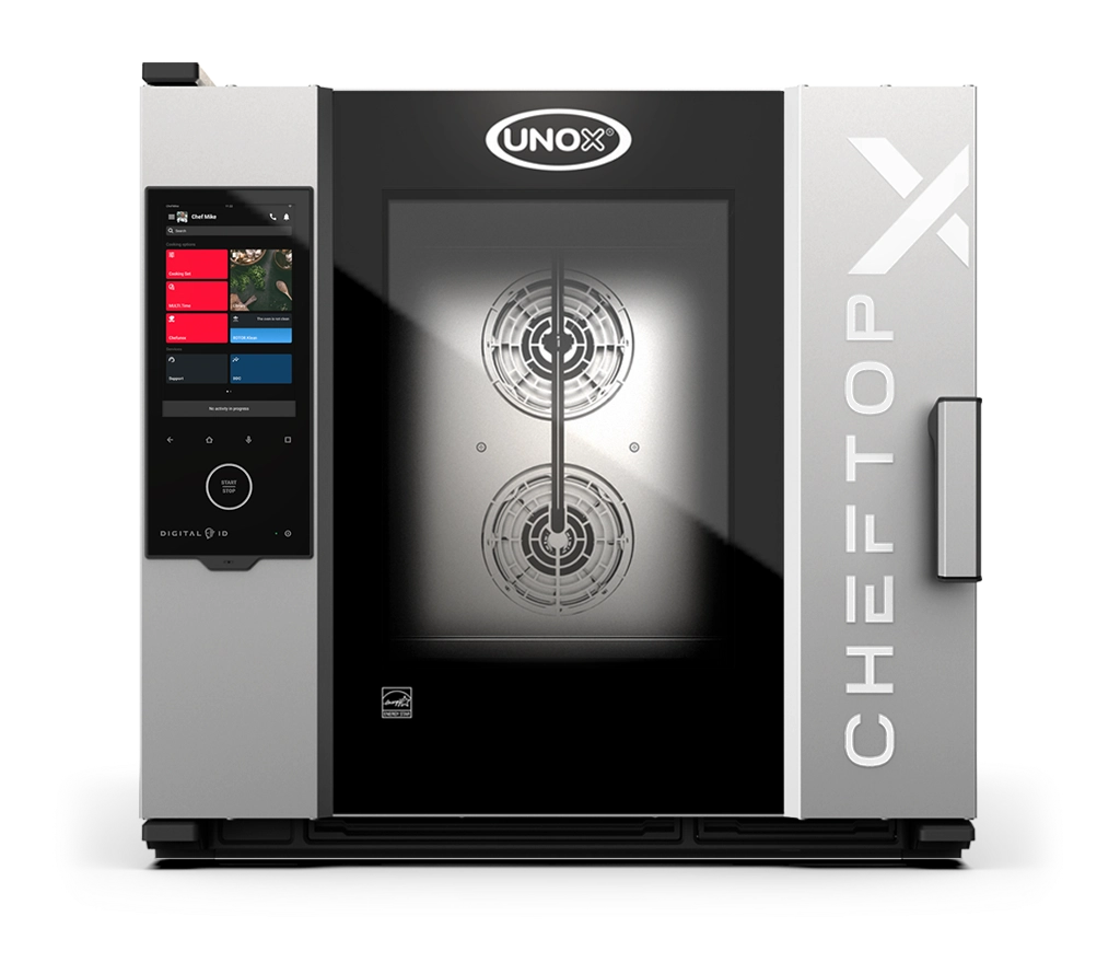 UNOX XEDA-0621-EXRS-ET CHEFTOP-X Combi Oven 6 Tray GN 2/1 Right Door