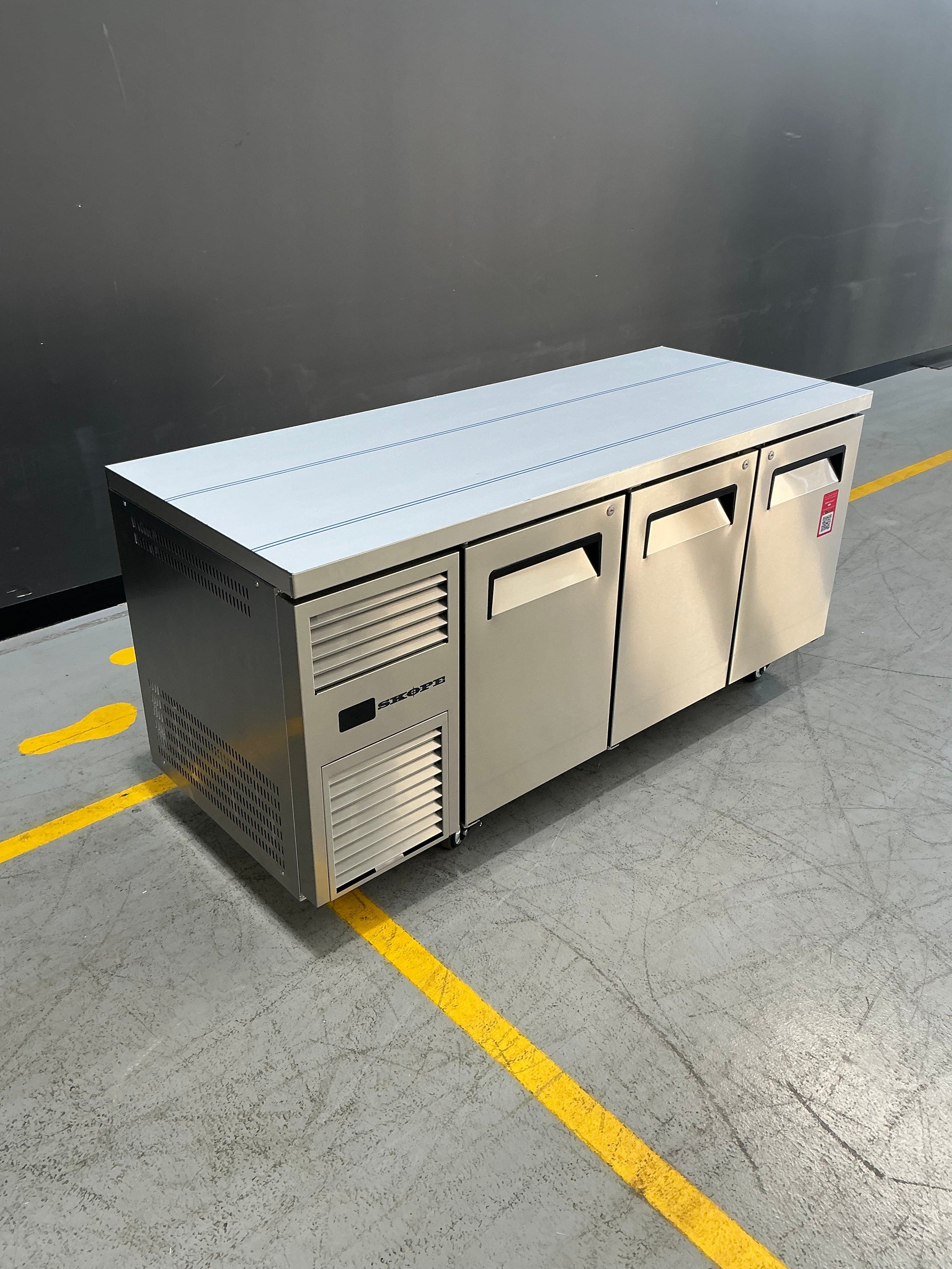Skope - RF7.UBR.3.SD - Three Solid Door Underbench Fridge