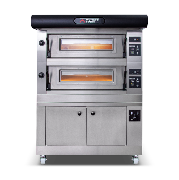 Moretti Forni COMP B/2/L Amalfi Double Deck Pizza Ovens on Prover