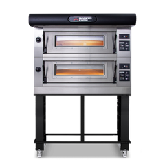 Moretti Forni COMP B/2/S Amalfi Double Deck Gas Oven on Stand