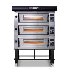 Moretti Forni COMP A/3/S Amalfi Triple Deck Gas Deck Oven on Stand