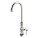 Single Bench Mount Body with Single Control and 12" Gooseneck Swivel Spout - T-3MSHG12
