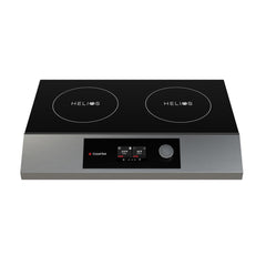 CookTek HTF.9500.SS35.4 Helios Touch Countertop Induction Cooktop Dual Hob Side by Side 32A