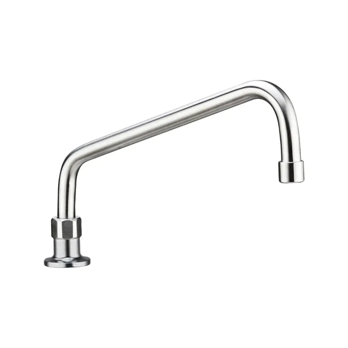 Stainless Steel Bench Mount (No Stops) with 12" Spout - T-3MHO12