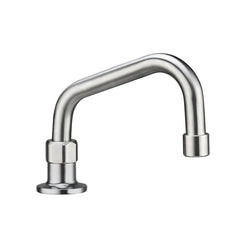 Stainless Steel Bench Mount (No Stops) with 8" Spout - T-3MHO08