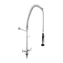 Stainless Steel Dual Bench Mounted Pre Rinse Unit - T-3M53007
