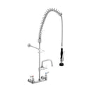 Stainless Steel Exposed Wall Mounted Pre-Rinse Unit With 6" Pot Filler - T-3M53449