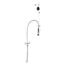 Stainless Steel Line Retractor Dual Hob Mounted Pre Rinse Unit - T-3M53500