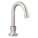 Stainless Steel Single Hob Mount (No Stops) with Gooseneck Spout - T-3MHOG07