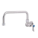 Stainless Steel Single Wall Mount Body with Single Control and 12" Spout - T-3MSW12