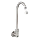 Stainless Steel Wall Elbow with 12" Gooseneck Swivel Spout - T-3MWEG12