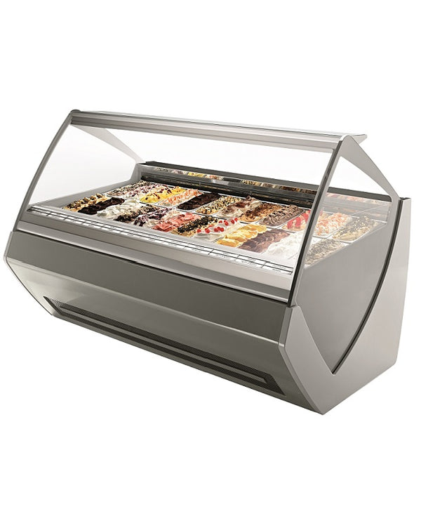 Easy Best Gelato Showcase Angled Glass EASY TECNICA G6