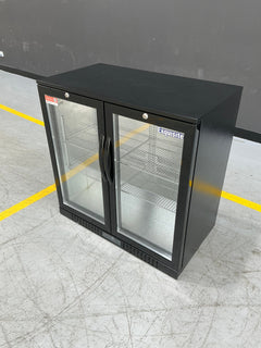 Exquisite - UBC210 - Two Swing Door Backbar Display Refrigerator