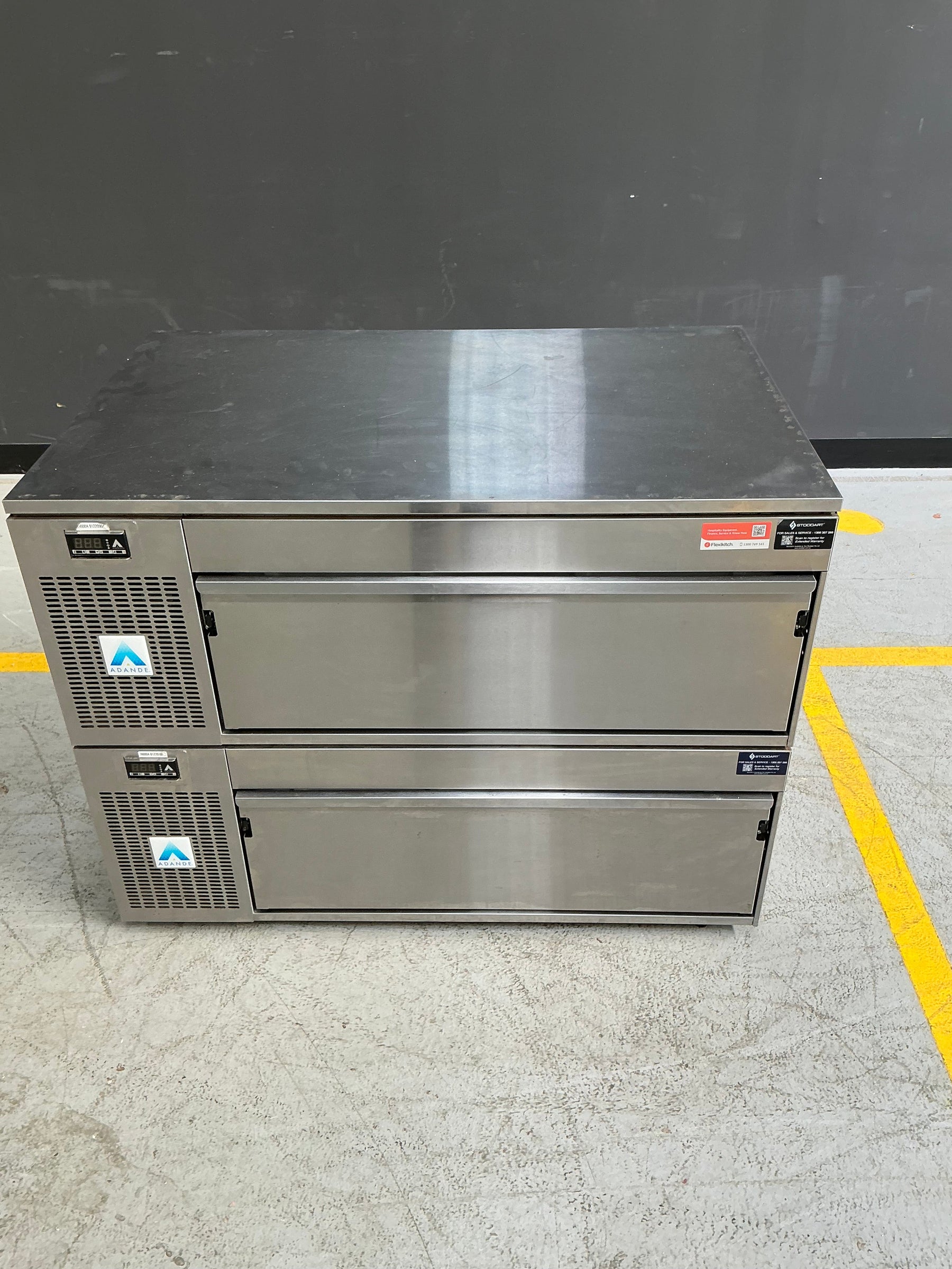 Adande - VCM2.RT - Double Drawer Matchbox Refrigerated Unit
