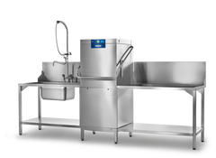 HOBART AMX-V PROFI Hood Dishwasher with VAPOSTOP