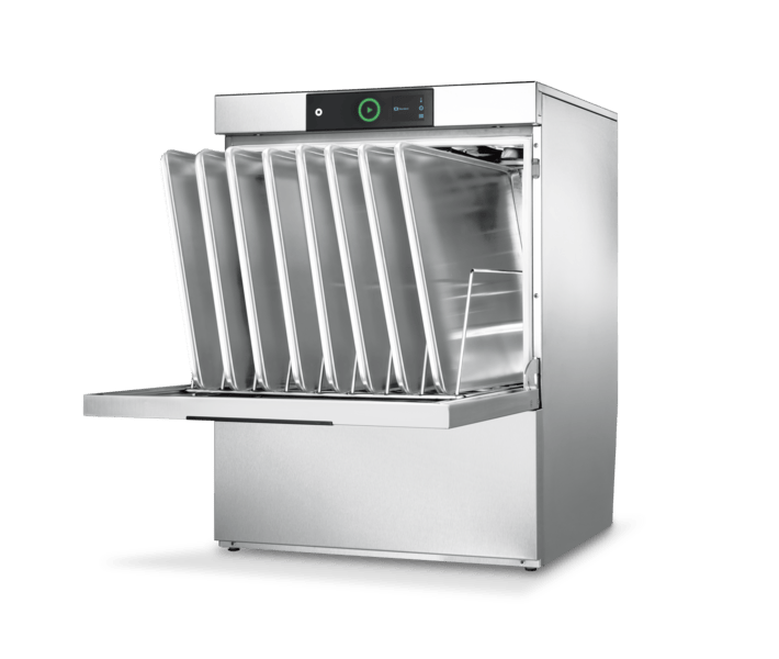 Hobart PROFI FXL-90C undercounter dishwasher washing baking trays