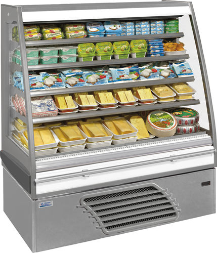 Bonnet Neve CURL 3L 937: low height multi-deck chiller