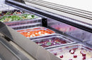 Tecfrigo ISOLA VT INOX 4M: stainlees steel salad bar