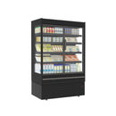 Bonnet Neve Offlip 3 Green - W1875mm Open Display Chiller - Black/Black