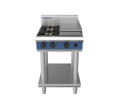 Blue Seal Evolution Series G514C-LS - 600mm Gas Cooktop - Leg Stand