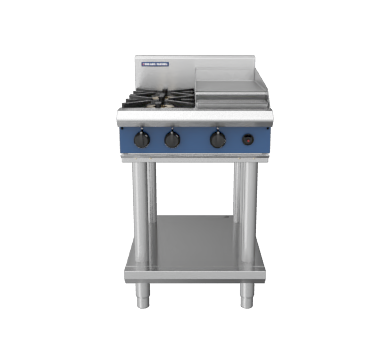 Blue Seal Evolution Series G514C-LS - 600mm Gas Cooktop - Leg Stand
