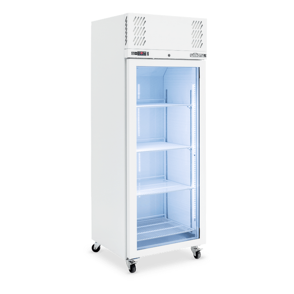 Williams Diamond - One Door White Colorbond Upright Display Refrigerator