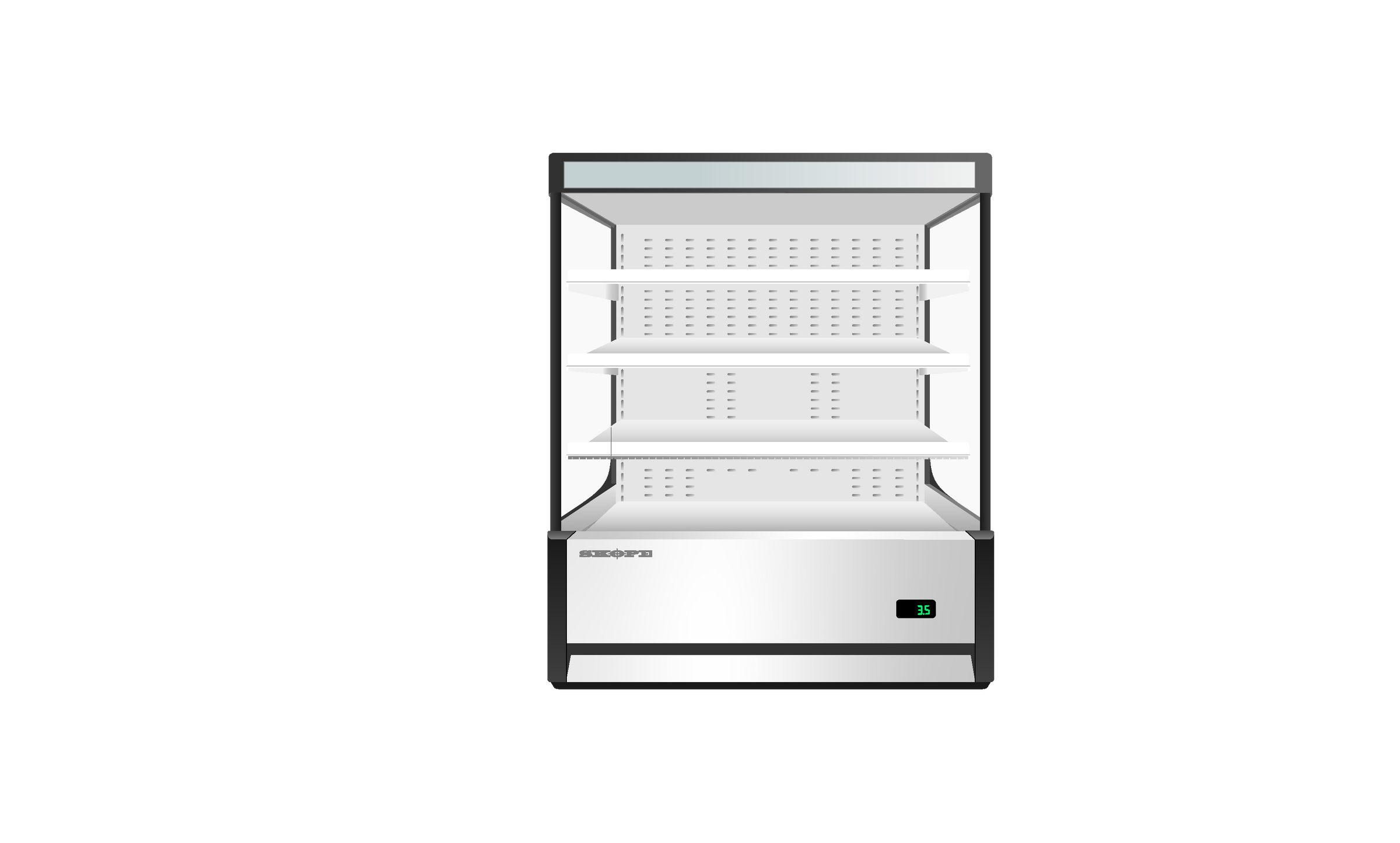 Skope Open Deck Fridge OD720N