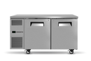Skope - ReFlex 1500mm Wide Solid 2 Door Under-bench Fridge