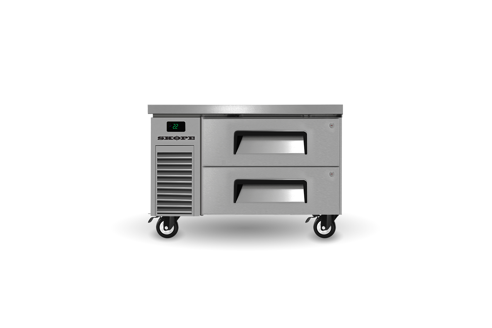ReFlex 2 Drawer ChefBase GN 1/1 Fridge