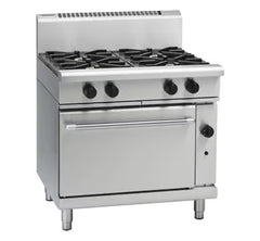 Waldorf 800 Series RNL8910GE - 900mm Gas Range Electric Static Oven Low Back Version