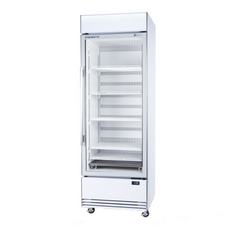 SKOPE BME600N-AC: single door chiller with lighting box ActiveCore SELF CONTAINED