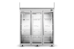 TMF1500N-AC 3 Glass Door Display or Storage Freezer