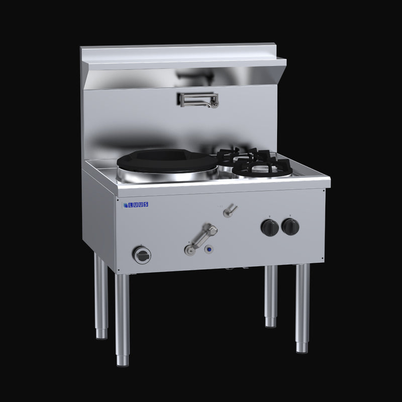 LUUS WZ-1C2B COMPACT WATERLESS WOKS