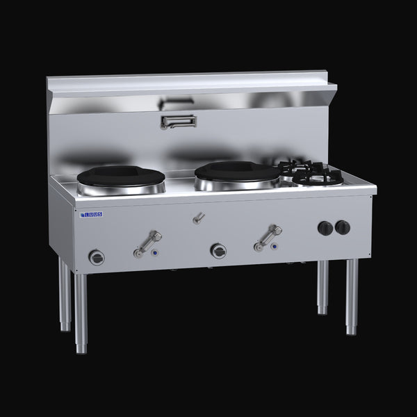 LUUS WZ-2C2B COMPACT WATERLESS WOKS