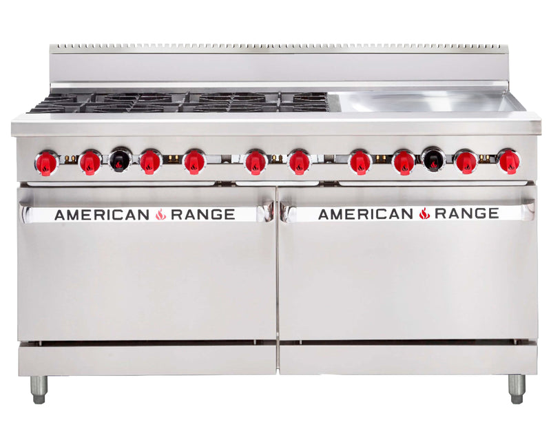 American Range 60" Oven Range AAR.6B.24G