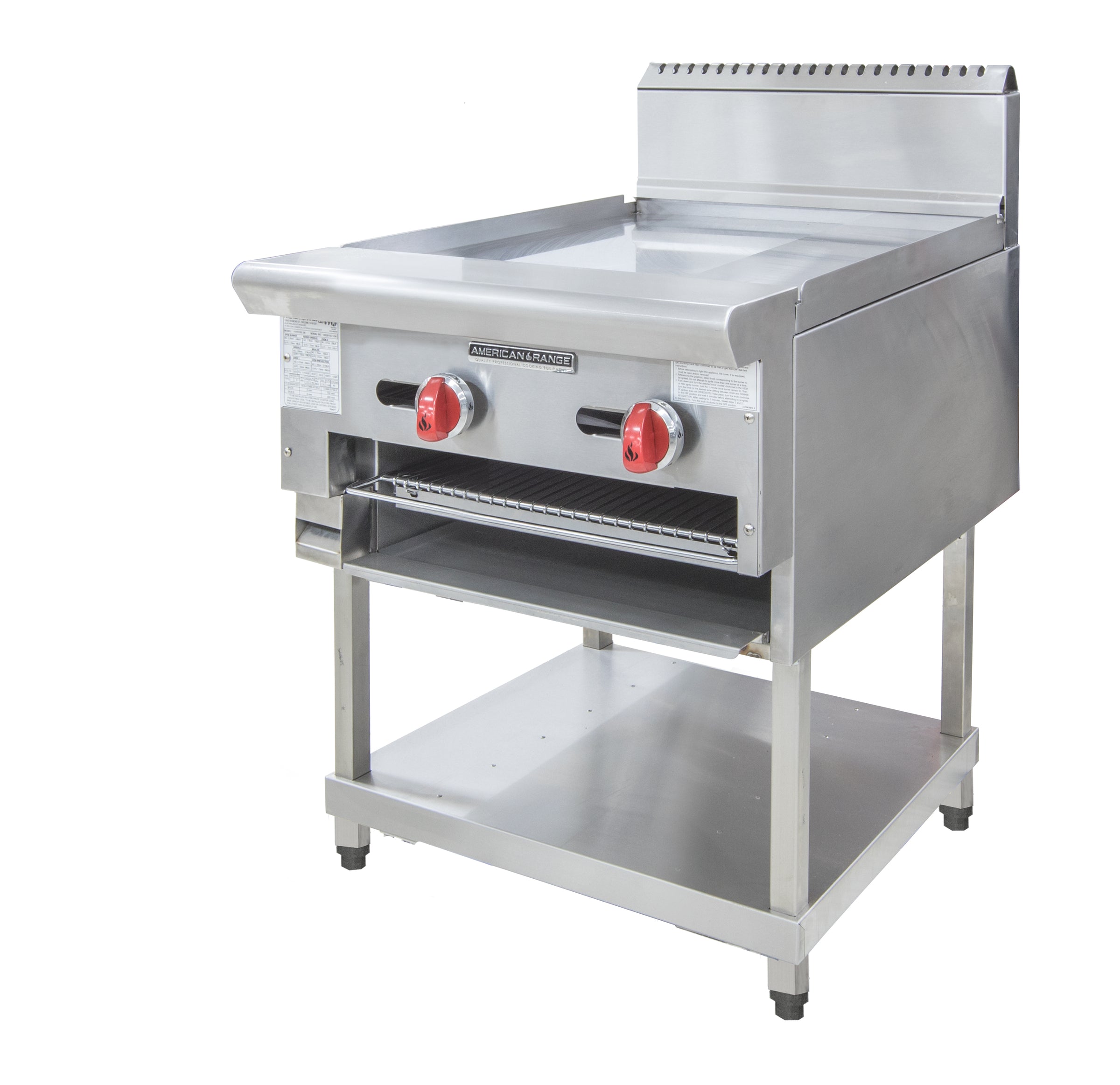 American Range AARG.24 Combination Griddle & Salamander 609mm