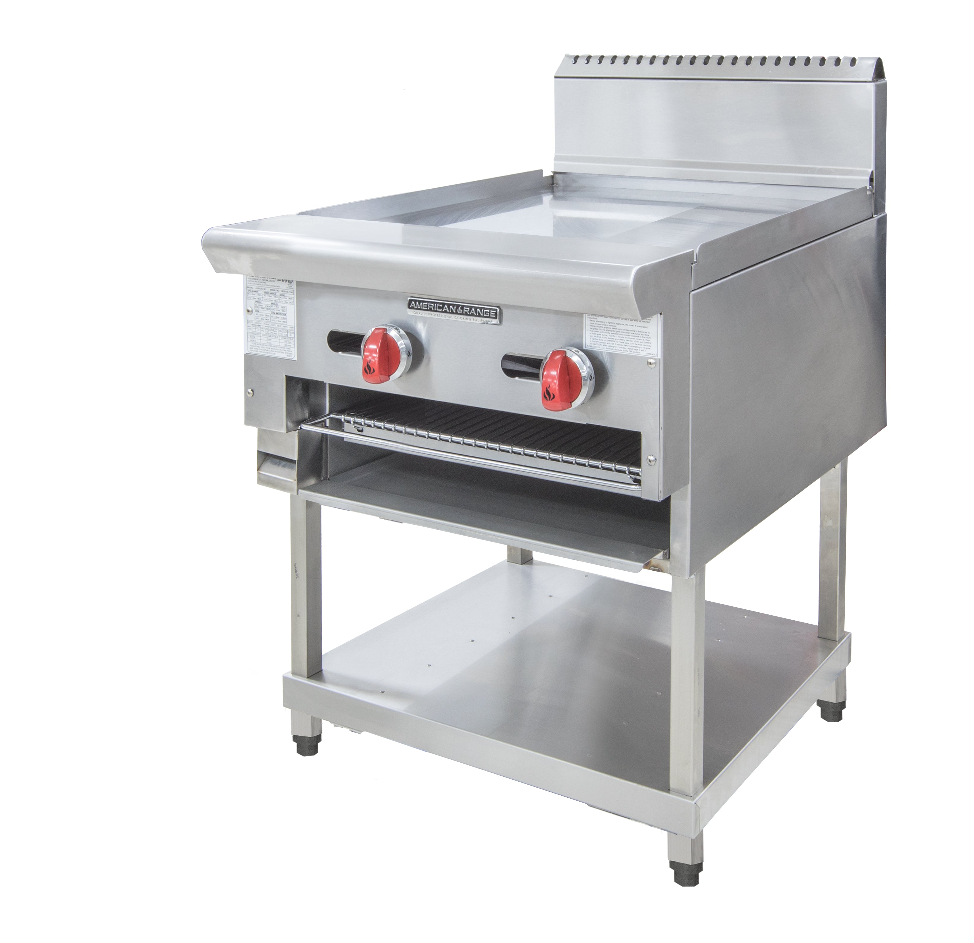 American Range AARG.24 Combination Griddle & Salamander 609mm