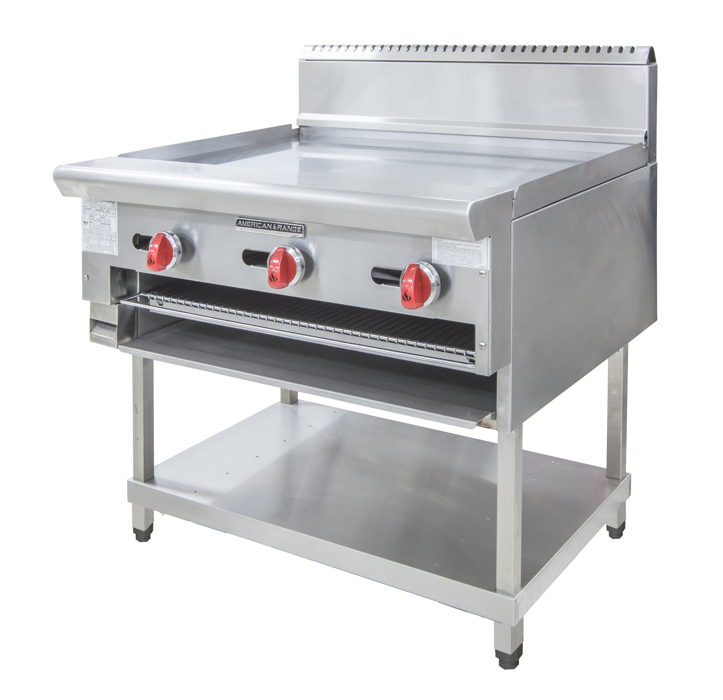 American Range AARG.36 Combination Griddle & Salamander 914mm