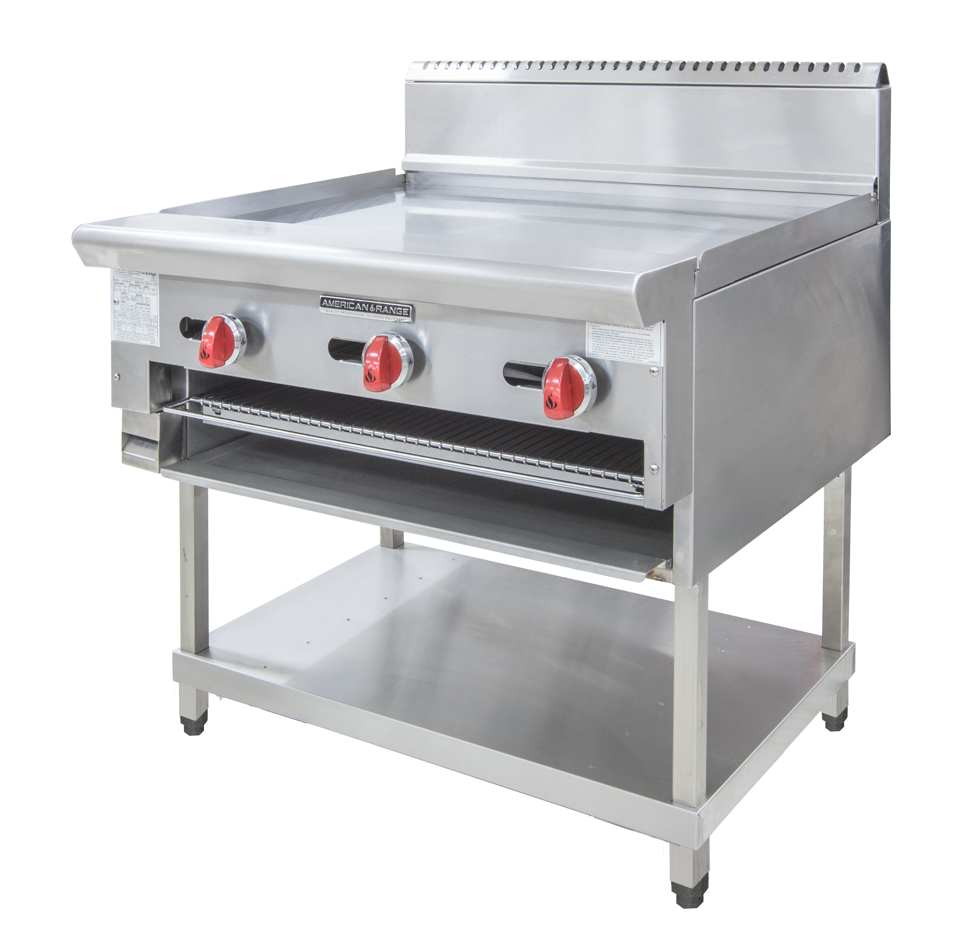 American Range AARG.36 Combination Griddle & Salamander 914mm