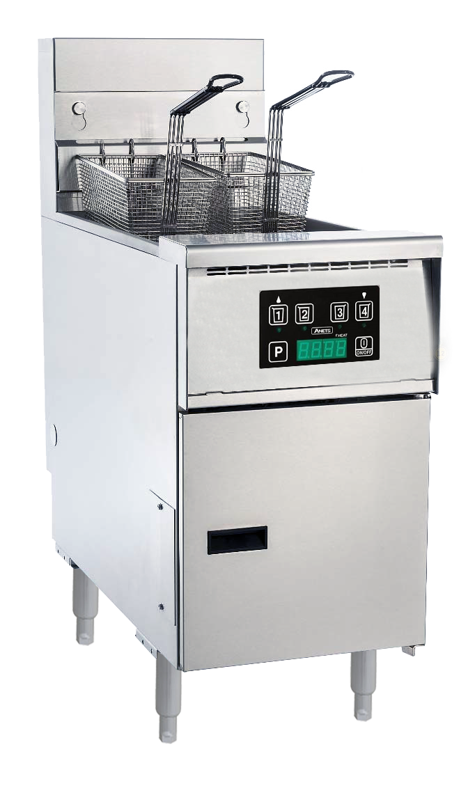 Anets - AGP55TD - Platinum Series Split Pot Gas Fryer