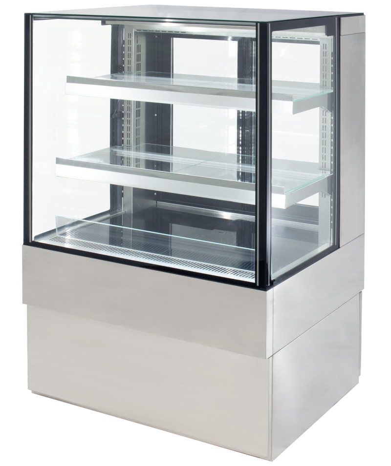 Airex Freestanding Refrigerated Square Food Display AXR.FDFSSQ.09 - 900mm wide
