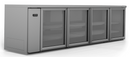 Williams Boronia - Four Door Stainless Steel Remote Back Bar Counter Display Refrigerator