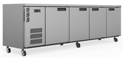 Williams Boronia -  Four Door Stainless Steel Under Counter Display Refrigerator