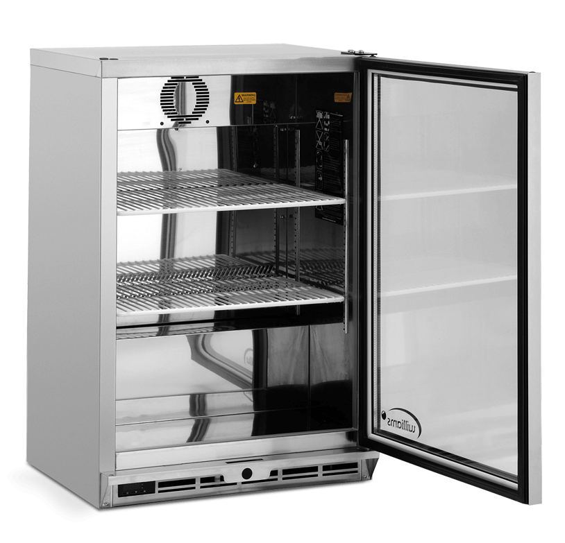 Williams Bottle Cooler - One Door Stainless Steel Bottle Cooler 800mm High
