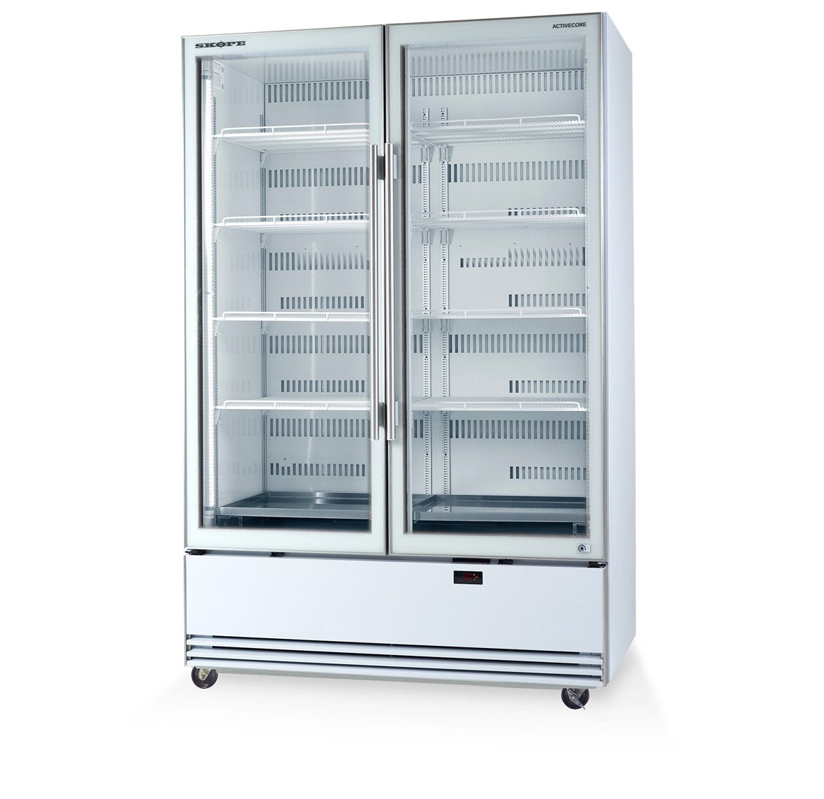 SKOPE BME1200N-A: two door chiller ActiveCore SELF CONTAINED