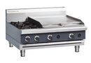 Cobra C9B-B 900mm Two Burner / Griddle Gas Cooktop - Bench Model