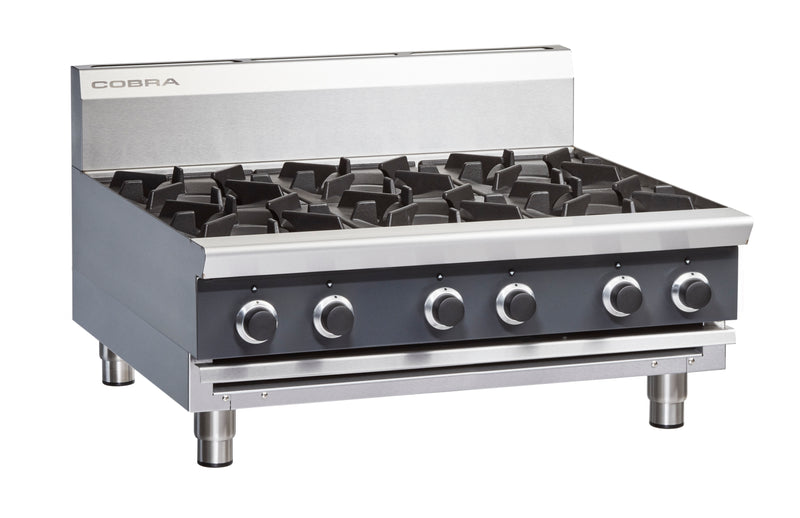 Cobra C9D-B 900mm Six Burner Gas Cooktop - Bench Model