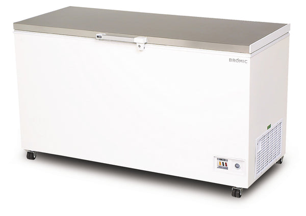 Bromic Storage Chest Freezer - 492L Stainless Steel Flat Top CF0500FTSS-NR