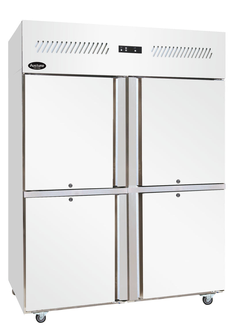 Austune 4 Half Door Uprgiht Freezer