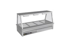 Culinaire - CH.BM.D.GA.7 - Drop In Bain Marie with A Frame Gantry -  7 Module